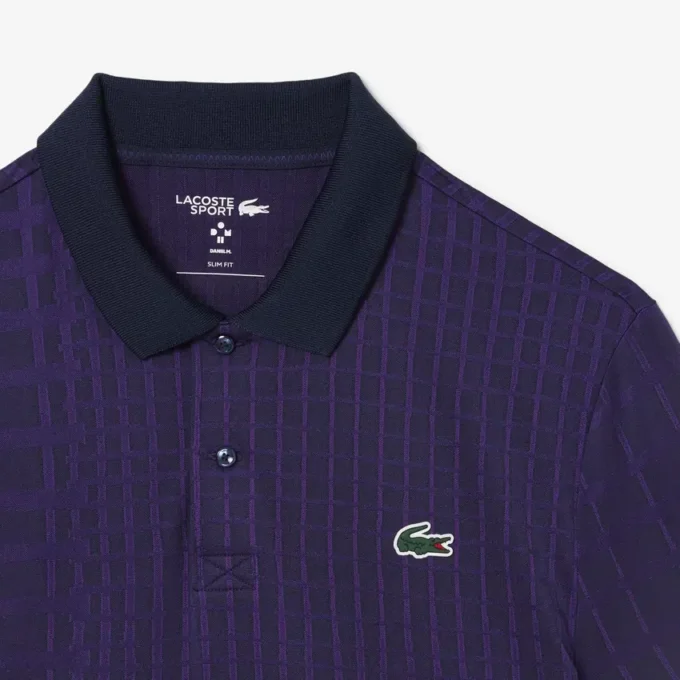 Lacoste Tennis X Daniil Medvedev-pologensere for menn