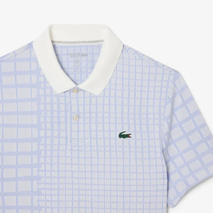 Lacoste Tennis X Daniil Medvedev-pologensere for menn