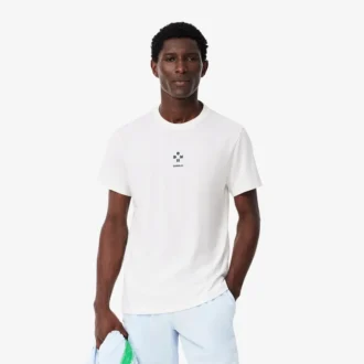 Lacoste Tennis X Daniil Medvedev Ultra Dry T-skjorte for menn