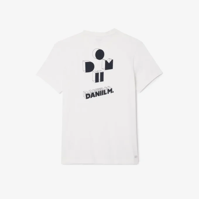 Lacoste Tennis X Daniil Medvedev Ultra Dry T-skjorte for menn