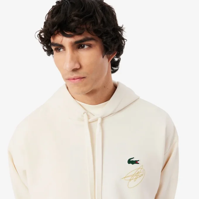 Lacoste Tennis X Novak Djokovic-hettegenser