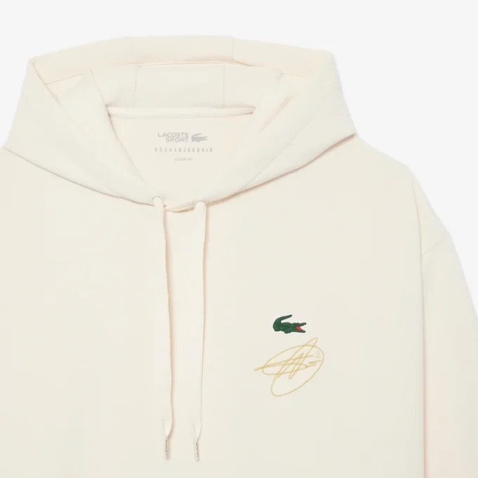 Lacoste Tennis X Novak Djokovic-hettegenser