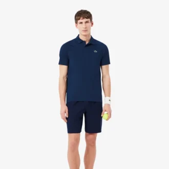 Lacoste Tennis X Novak Djokovic på banen Polo