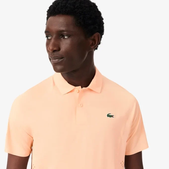 Lacoste Tennis X Novak Djokovic på banen Polo