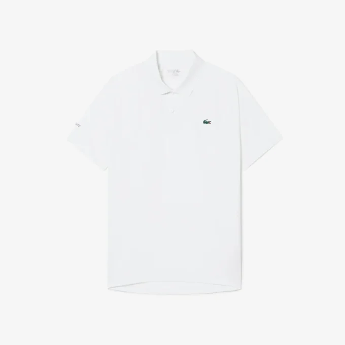 Lacoste Tennis X Novak Djokovic på banen Polo