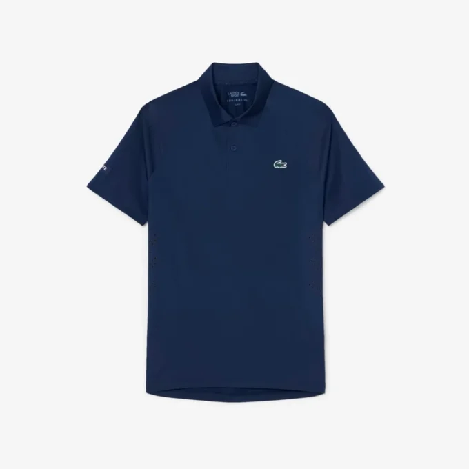 Lacoste Tennis X Novak Djokovic på banen Polo
