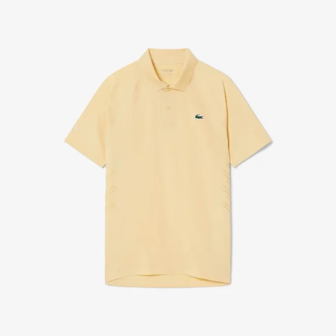 Lacoste Tennis X Novak Djokovic på banen Polo