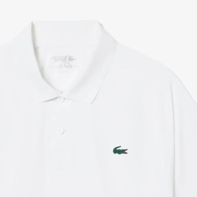 Lacoste Tennis X Novak Djokovic på banen Polo