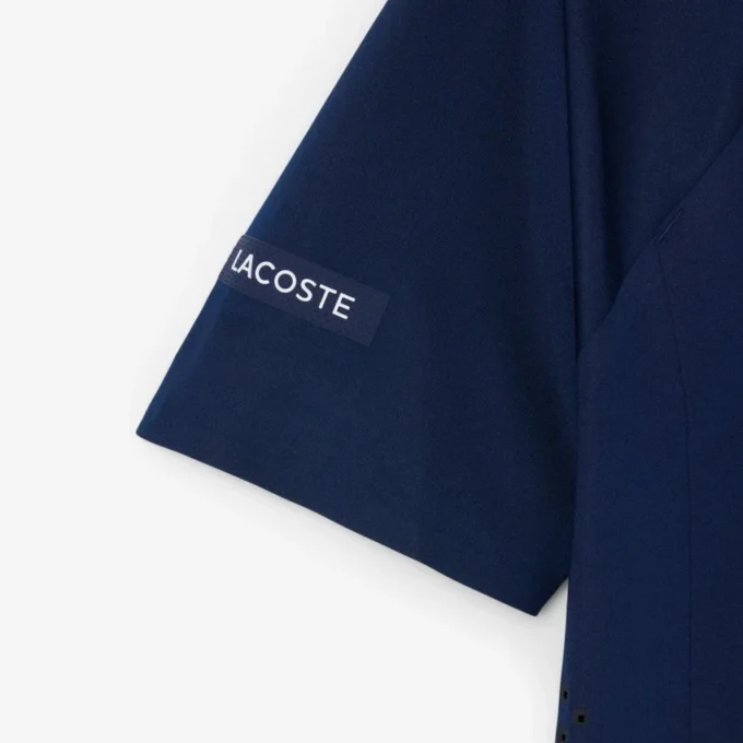 Lacoste Tennis X Novak Djokovic på banen Polo