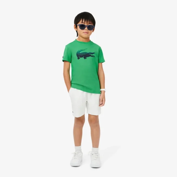 Lacoste X Daniil Medvedev Ultra Dry T-skjorte for barn