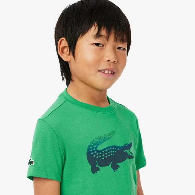 Lacoste X Daniil Medvedev Ultra Dry T-skjorte for barn