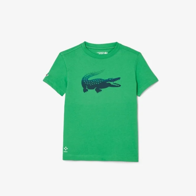 Lacoste X Daniil Medvedev Ultra Dry T-skjorte for barn