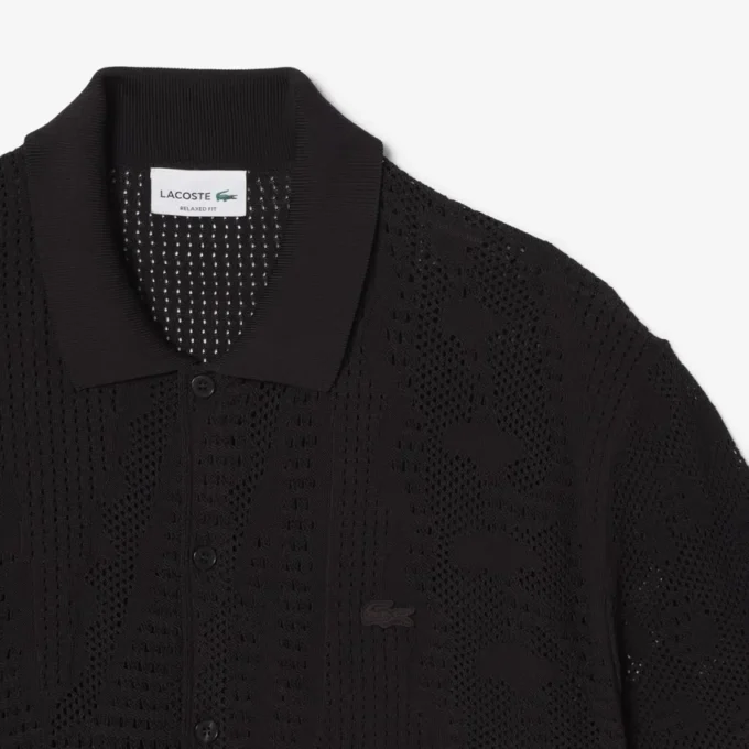 Lacy Knit Crocodile-skjorte