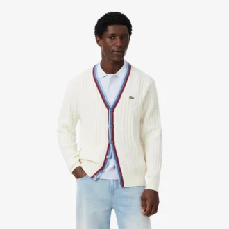 Laget i Frankrike Arkivutgave Strikket cardigan