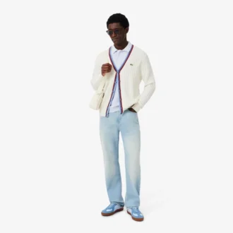 Laget i Frankrike Arkivutgave Strikket cardigan