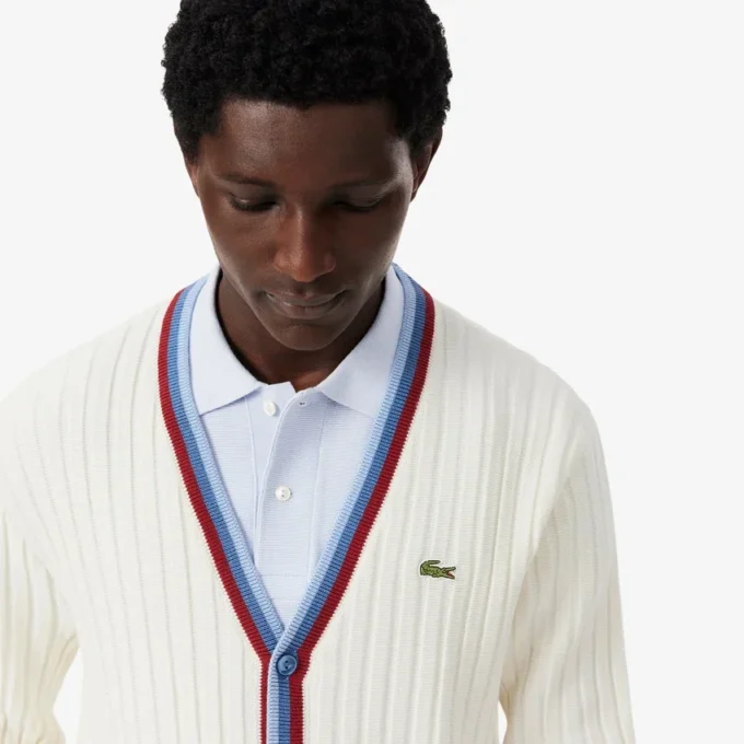 Laget i Frankrike Arkivutgave Strikket cardigan