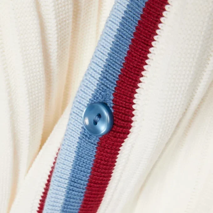 Laget i Frankrike Arkivutgave Strikket cardigan