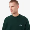 Landscape-fleece-sweatshirt for menn med krokodillemønster
