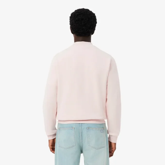 Landscape-fleece-sweatshirt for menn med krokodillemønster