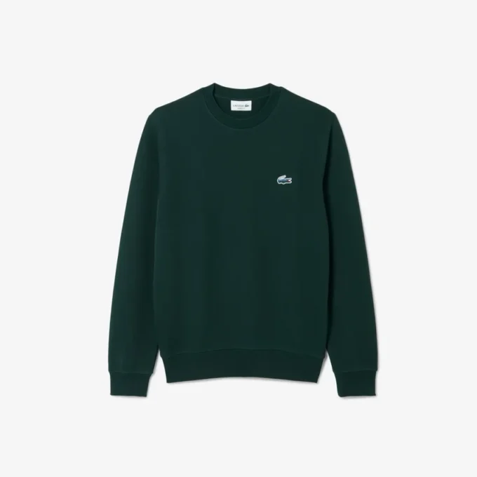 Landscape-fleece-sweatshirt for menn med krokodillemønster
