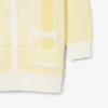 Lang cardigan i tennisstil
