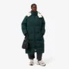 Lang, oversized dunjakke for kvinner