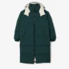 Lang, oversized dunjakke for kvinner