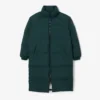 Lang, oversized dunjakke for kvinner