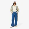 Lang, oversized, vannavvisende parkas for kvinner