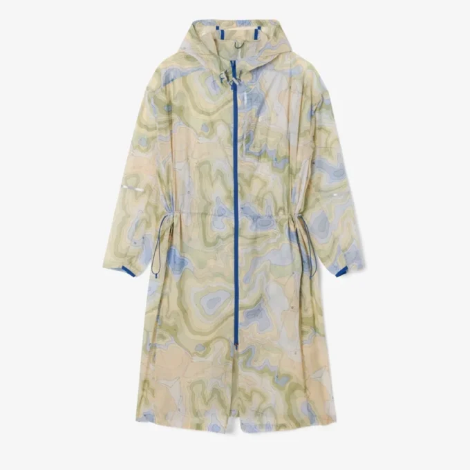 Lang, oversized, vannavvisende parkas for kvinner