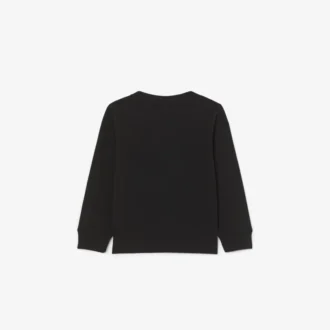 Langermet bomulls-T-skjorte for barn