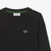 Langermet bomulls-T-skjorte for barn