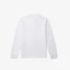 Langermet piqué-pologensere for gutter