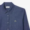 Lett denimskjorte for menn med normal passform