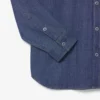 Lett denimskjorte for menn med normal passform