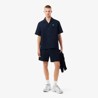 Lette, strukturerte shorts for menn