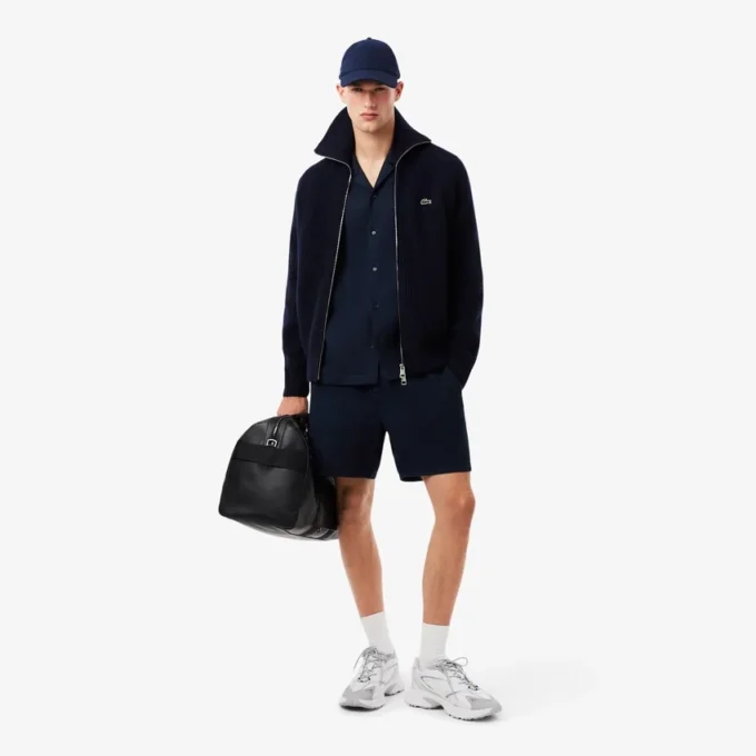 Lette, strukturerte shorts for menn