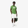 Lette tennisshorts med fargestriper for menn