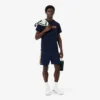 Lette tennisshorts med fargestriper for menn