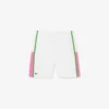 Lette tennisshorts med fargestriper for menn