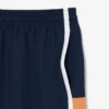 Lette tennisshorts med fargestriper for menn