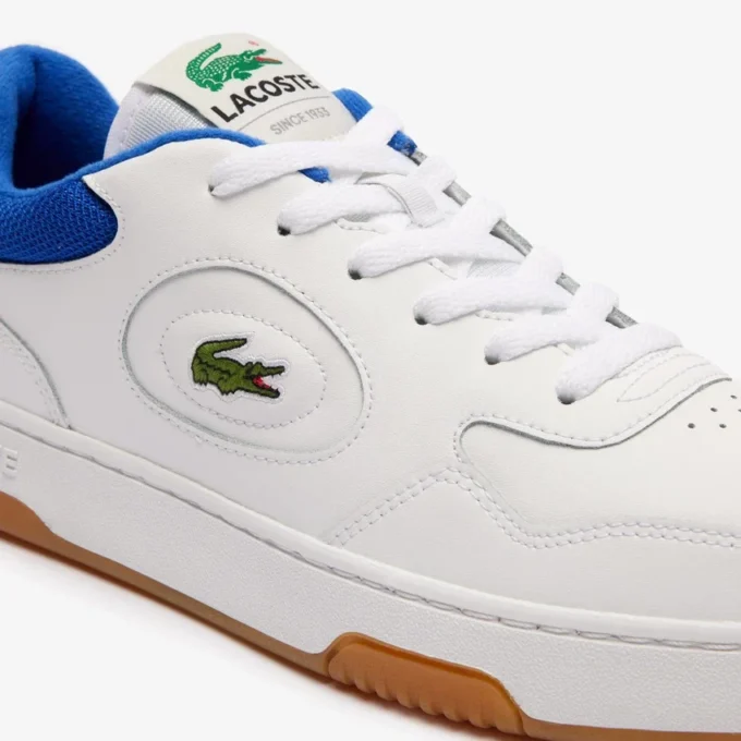 Lineset skinnsneakers for menn