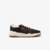 Lineshot-sneakers i semsket skinn for menn