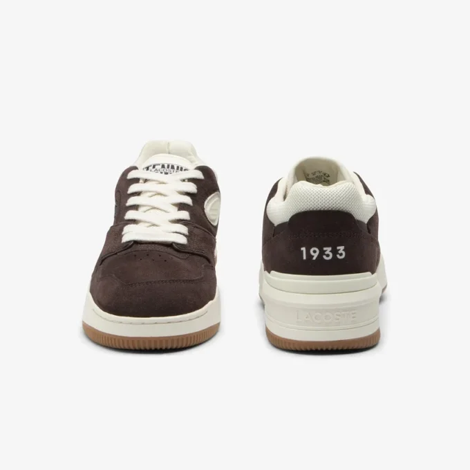 Lineshot-sneakers i semsket skinn for menn