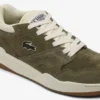 Lineshot-sneakers i semsket skinn for menn