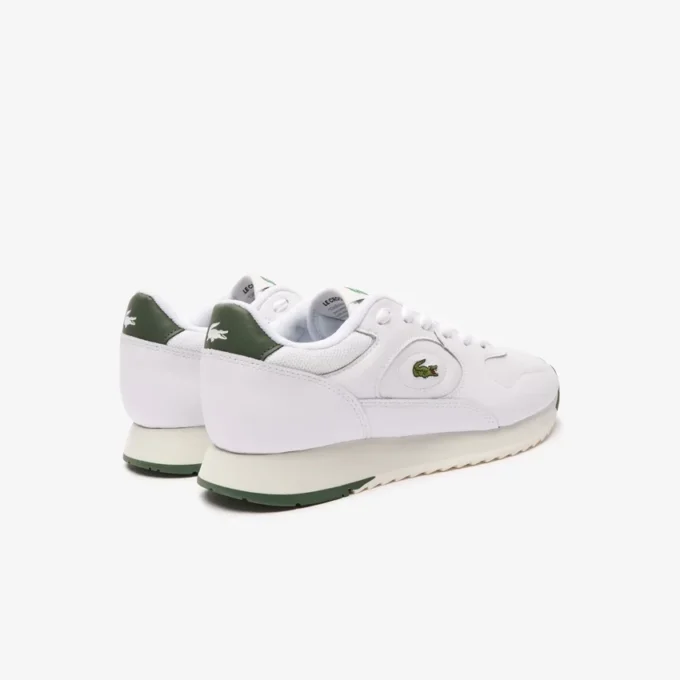 Linetrack-Sneakers i skinn for kvinner
