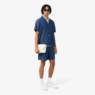 Liten Club Lacoste-messengerveske