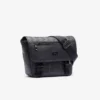 Liten messenger-veske med monogram