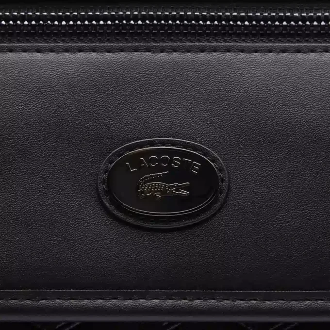Liten messenger-veske med monogram