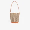 Liten sommerveske i raffia